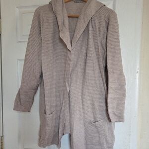 Women's Beige Sweater Cardigan